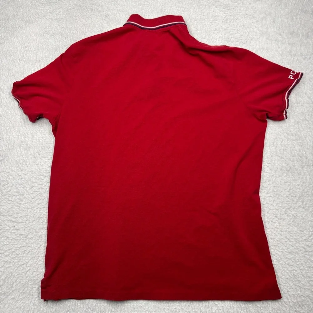 Polo Ralph Lauren Classic Fit Red‎ Polo Shirt with Rubber Pony Men's Size XL